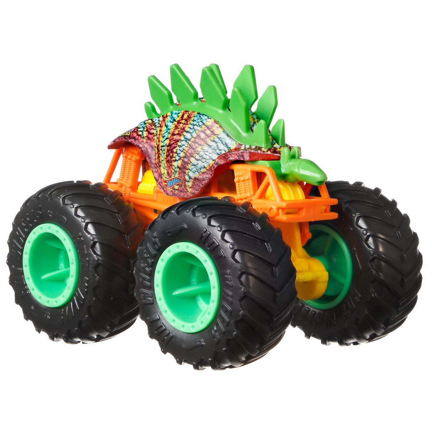 Monster truck set 2 masini scara 1 la 64 motosaurus si mega wrex