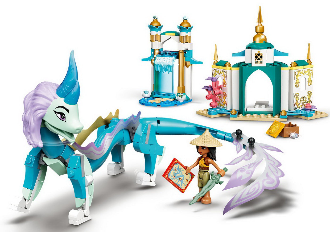 Lego disney  raya si dragonul sisu 43184