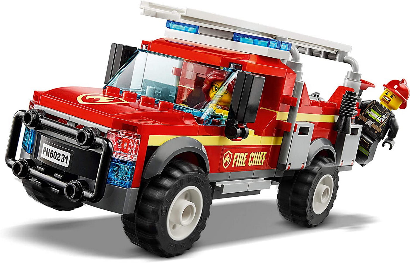 Lego city camionul de interventie al comandantului pompierilor 60231