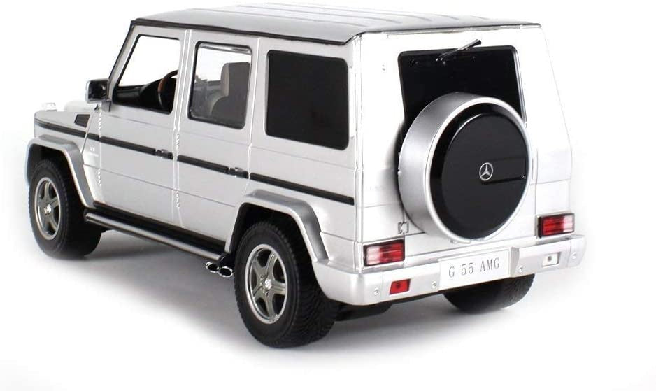 Masina cu telecomanda mercedes-benz g55 gri cu scara 1 la 24