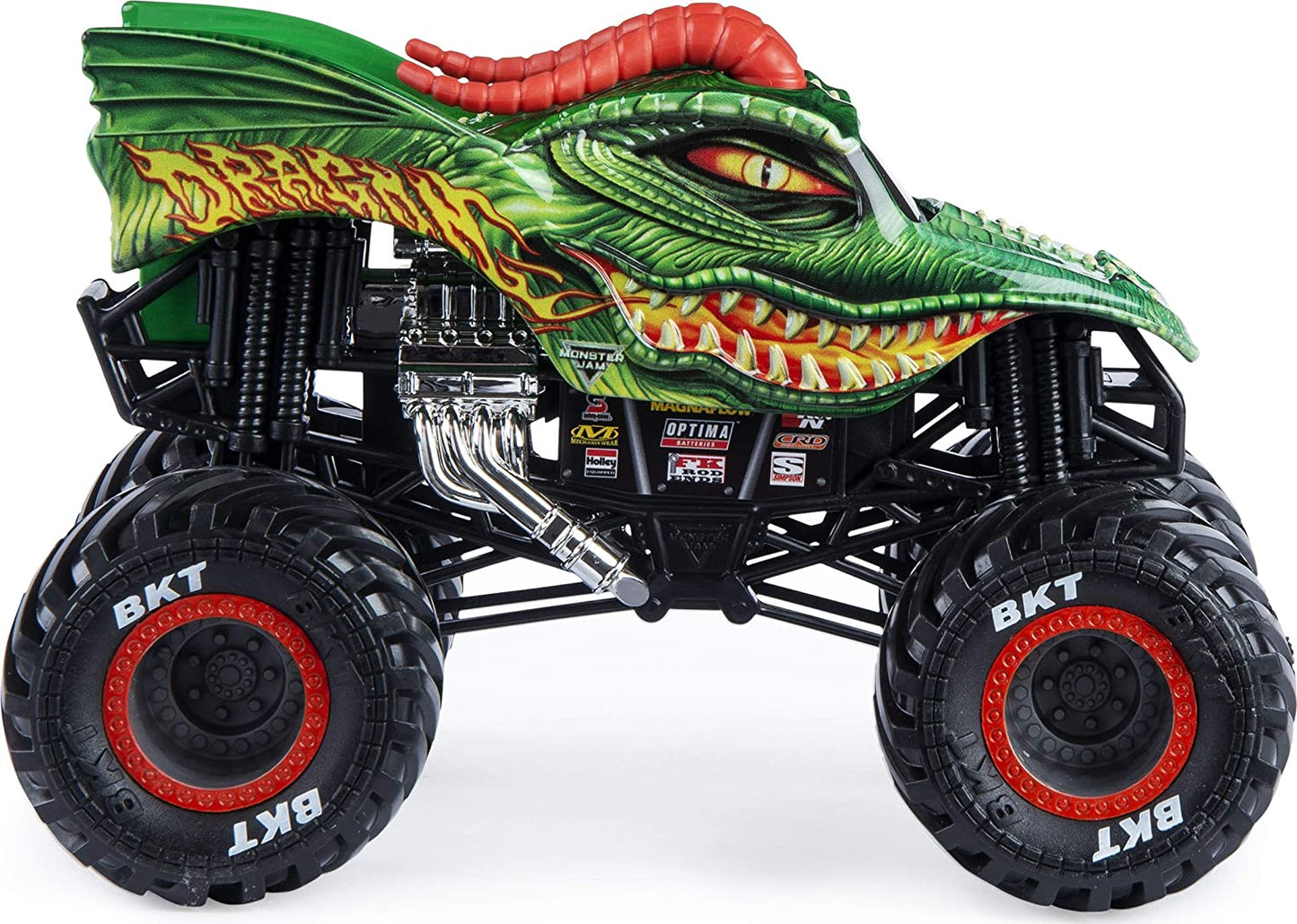 Monster jam macheta metalica scara 1 la 24 dragon