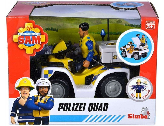 Sam police atv figurina