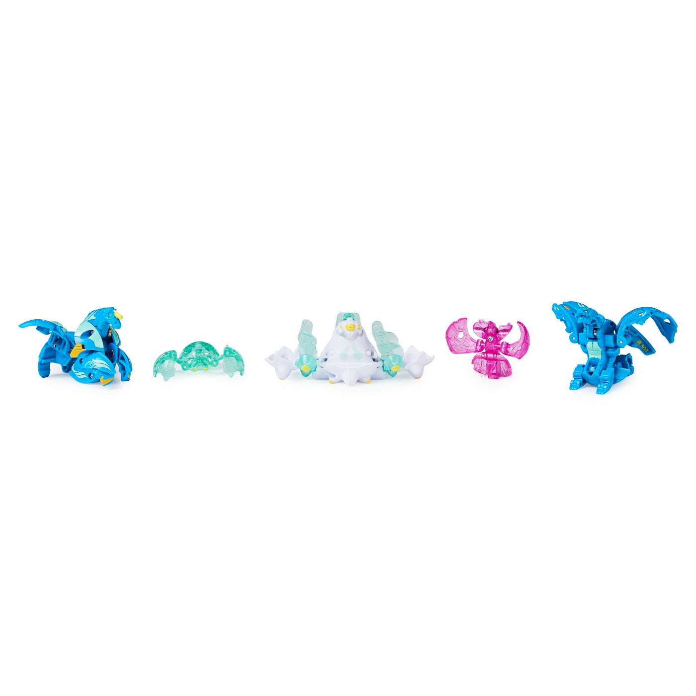 Bakugan s4 pachet starter 4 piese dragonoid, slugger, nillious si pegatrix