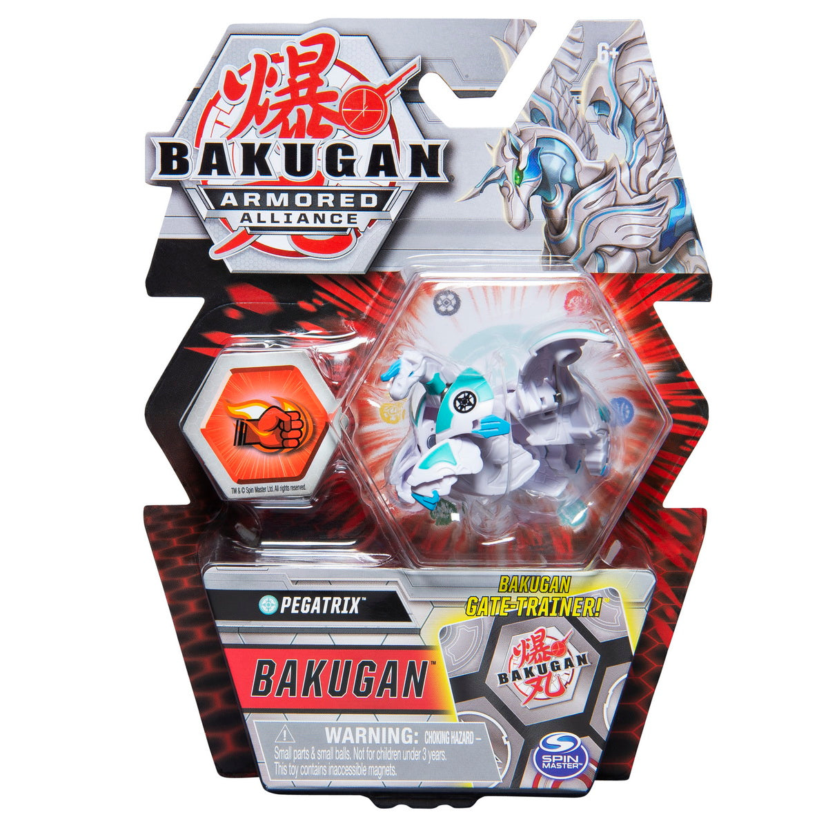 Bakugan s2 bila basic pegatrix cu card baku-gear