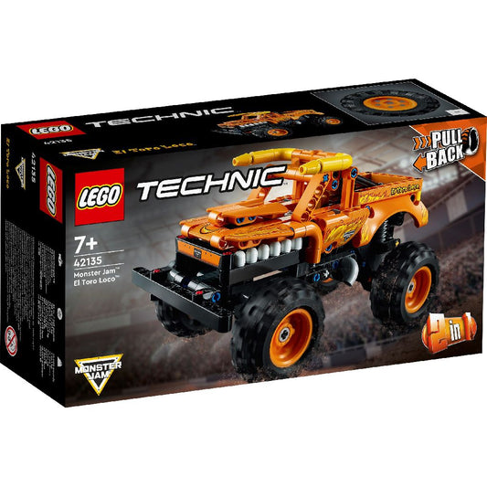 Lego technic monster jam el toro loco 42135