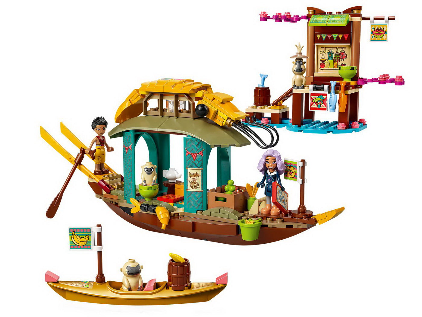 Lego disney  barca lui boun 43185