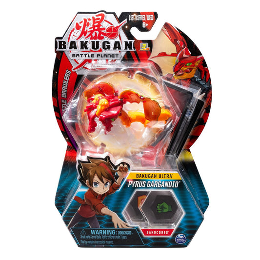 Bakugan bila ultra pyrus garganoid gargoyle red