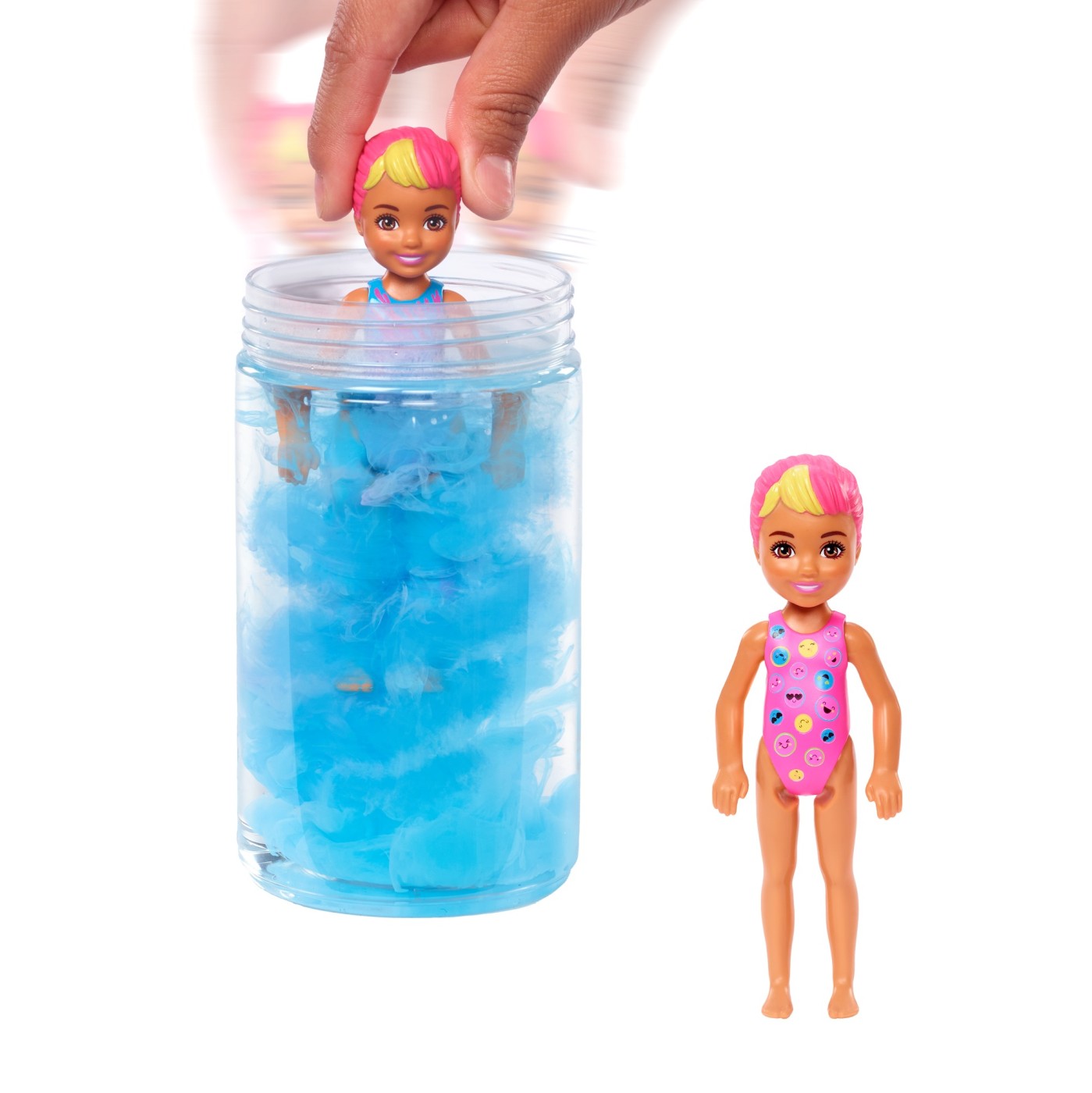 Barbie papusa descopera culoarea chelsea tie dye