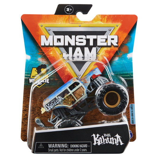 Monster jam masinuta metalica big kahuna scara 1 la 64