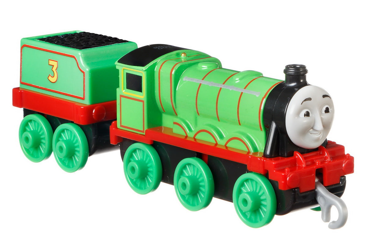 Thomas locomotiva cu vagon push along henry