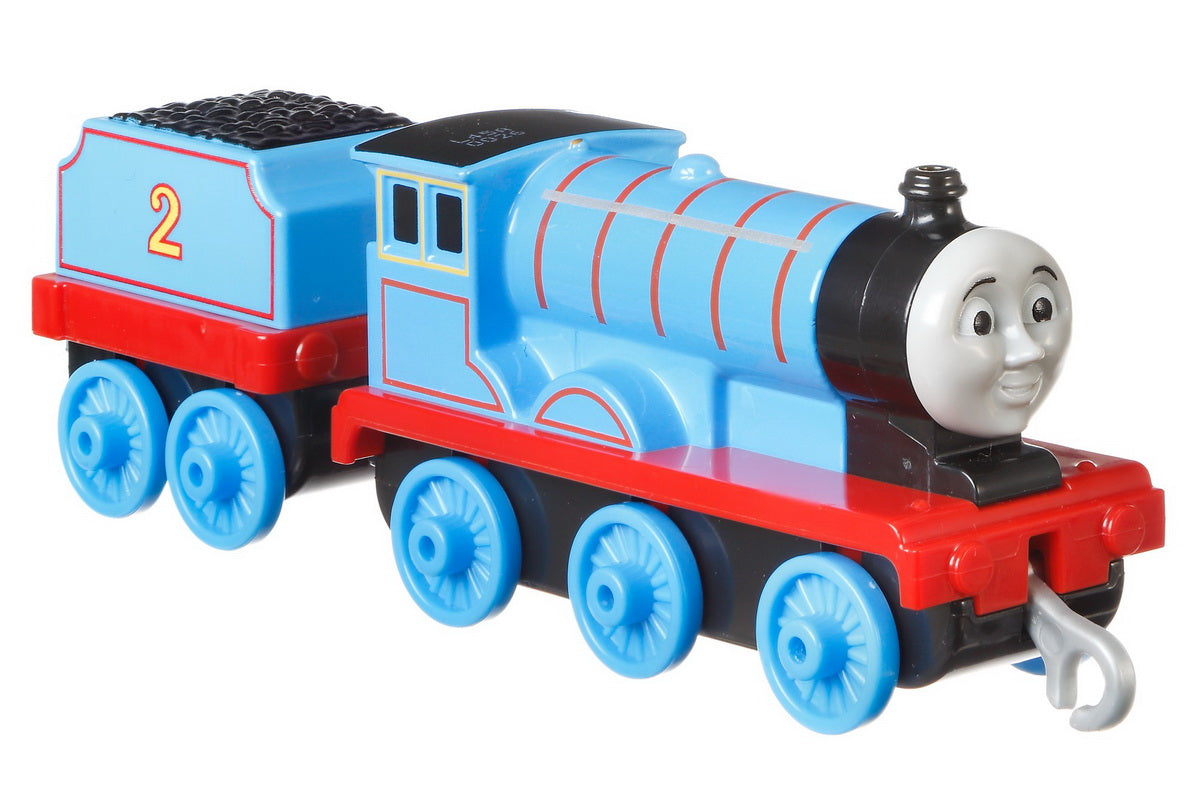 Thomas locomotiva cu vagon push along edward