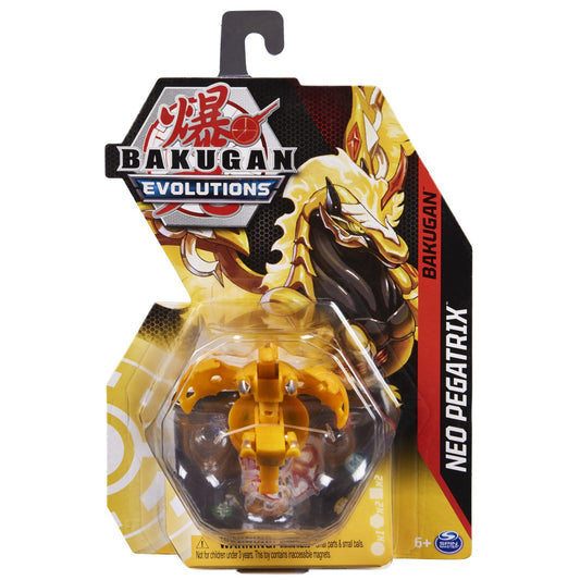 Bakugan s4 bila clasica neo pegatrix galben