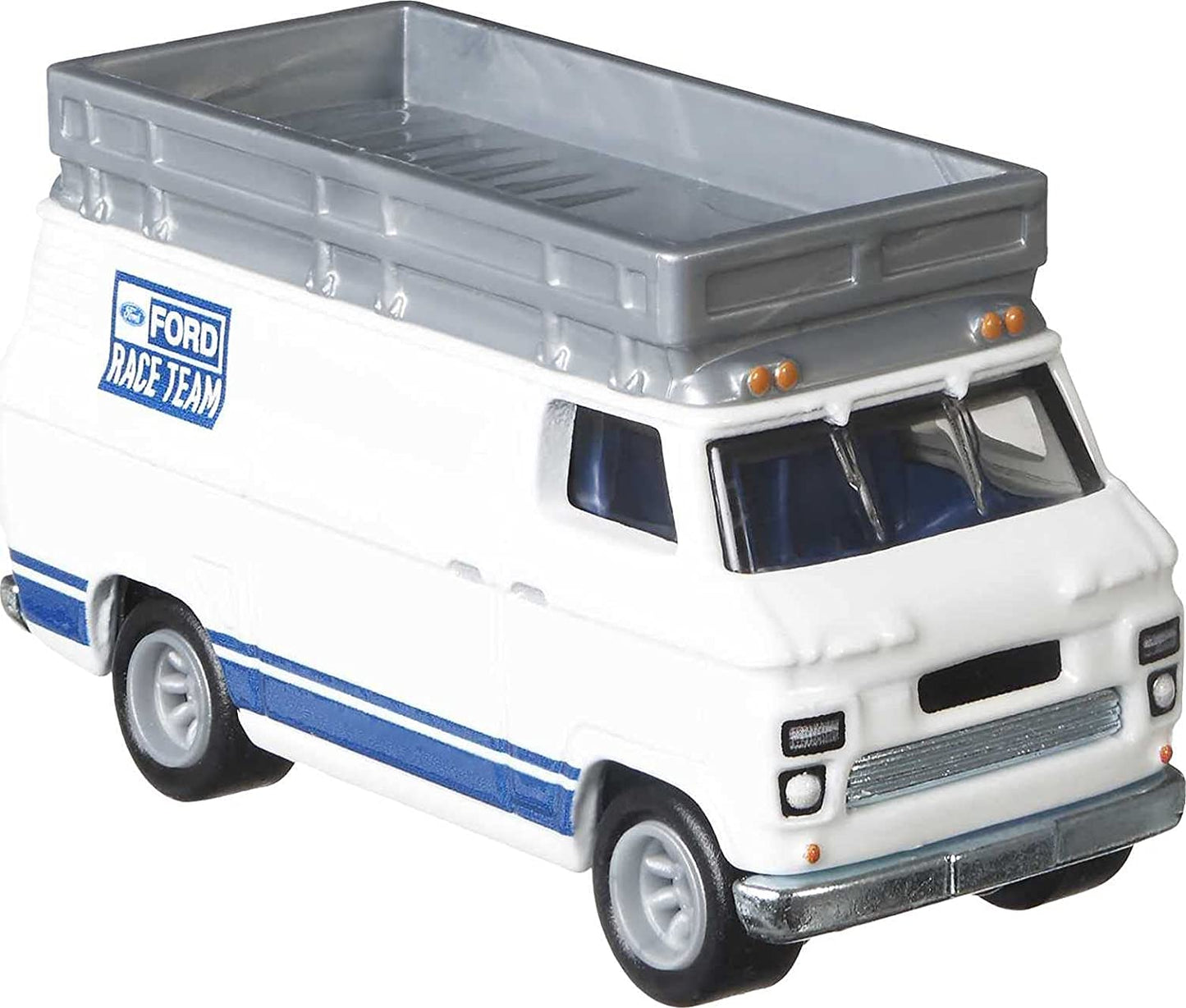 Hot wheels transportator rally van cu masinuta  ford rs200 scara 1:64