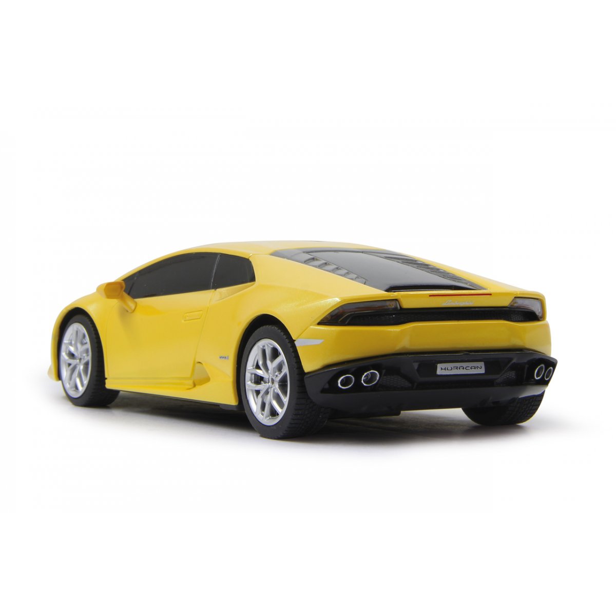 Masina cu telecomanda lamborghini huracán lp610-4 galben cu scara 1 la 24