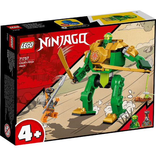 Lego ninjago robotul ninja al lui lloyd 71757