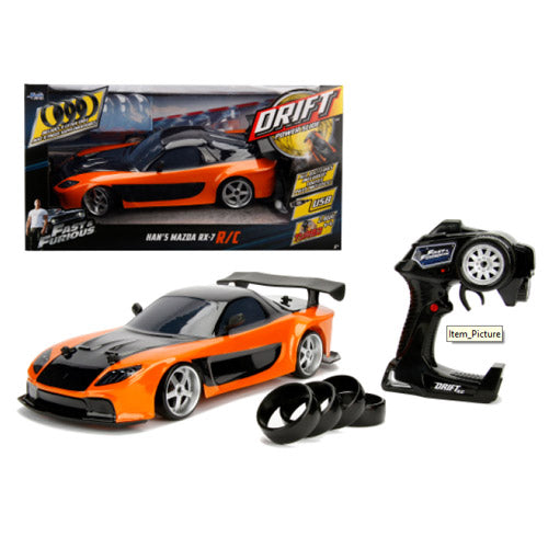 Fast and furious rc drift mazda rx7 40cm