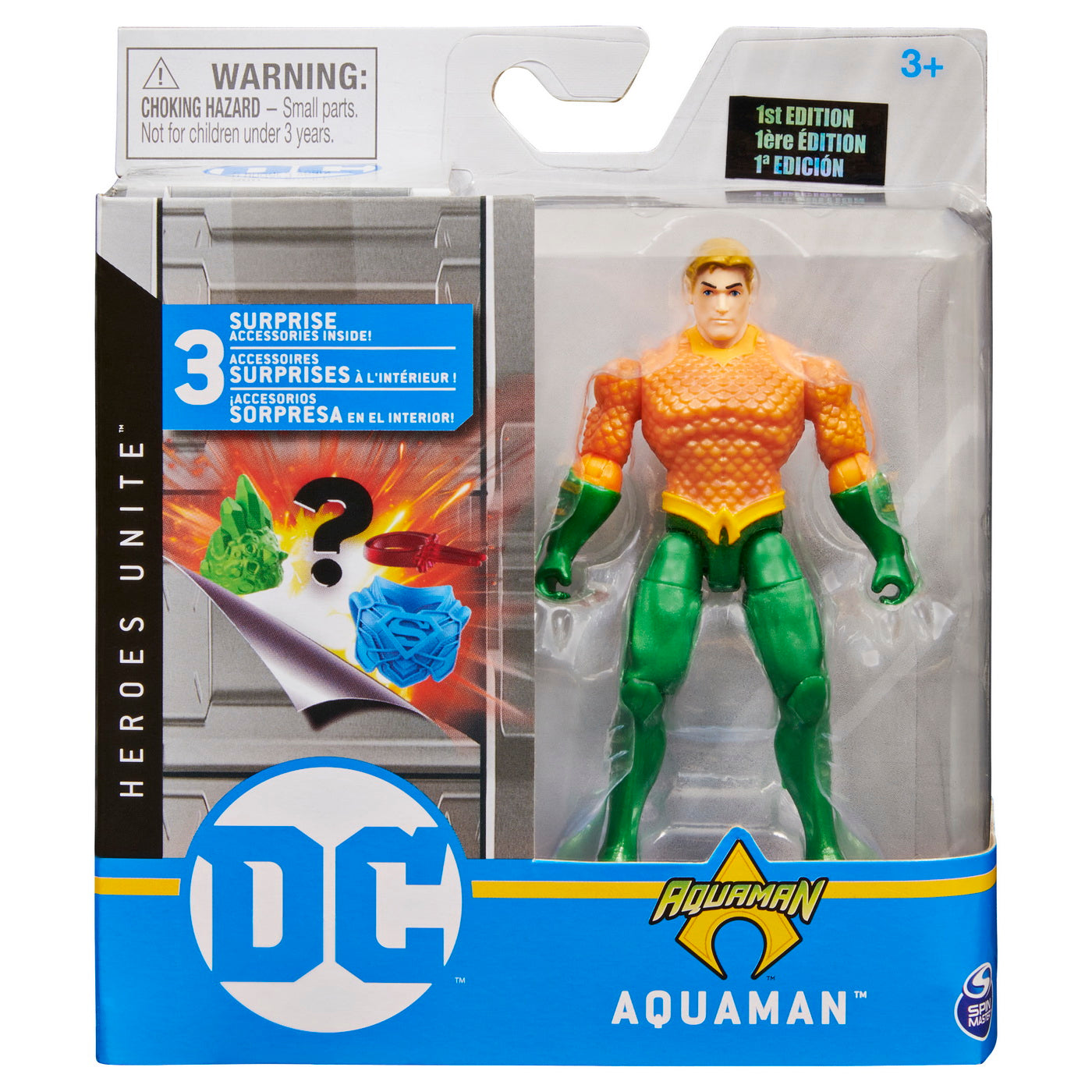 Figurina aquaman 10cm articulata cu accesorii