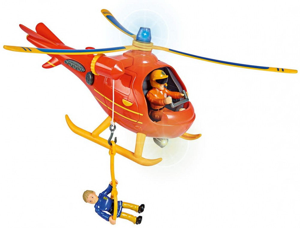 Elicopter pompierul sam wallaby cu figurina si accesorii