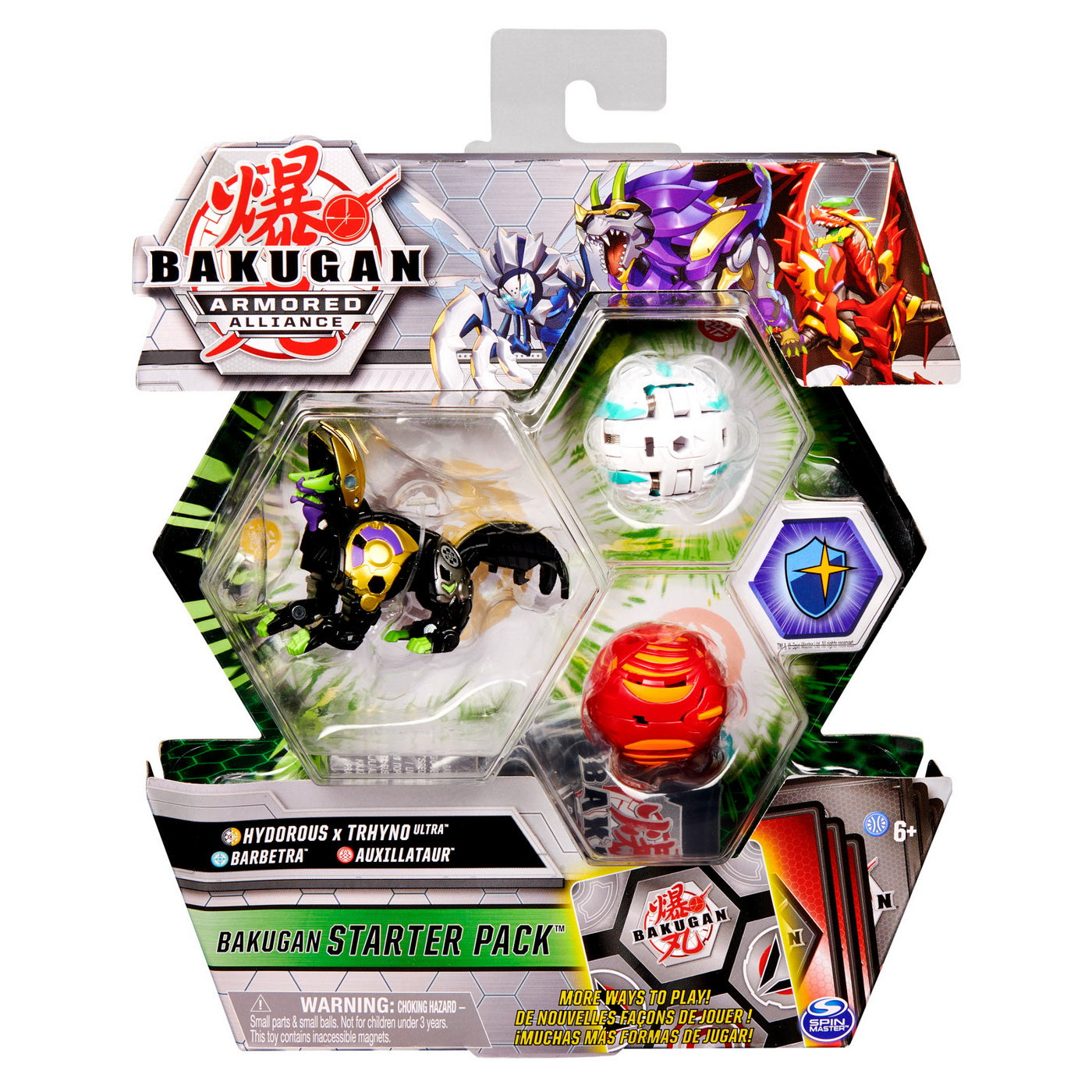 Bakugan s2 pachet de start hydorous trhyno ultra