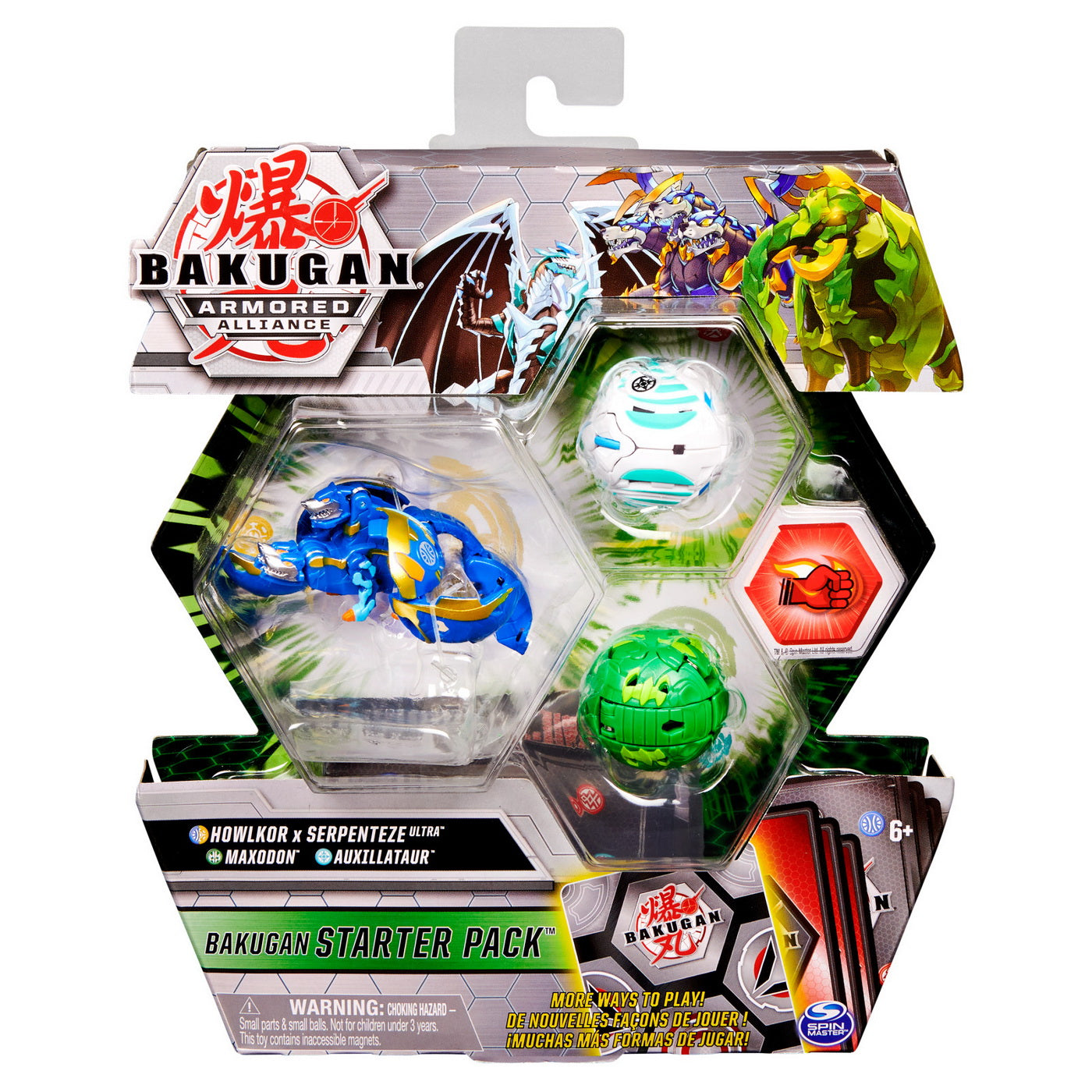 Bakugan s2 pachet de start howlkor serpenteze ultra