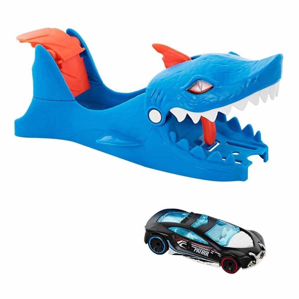 Hot wheels gama city shark lansator