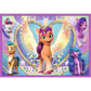 Puzzle trefl 10in1 my little pony -  poneii stralucitori