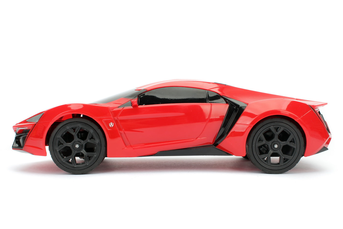 Masinuta metalica cu telecomanda fast furious rc lykan hypersport scara 1:16