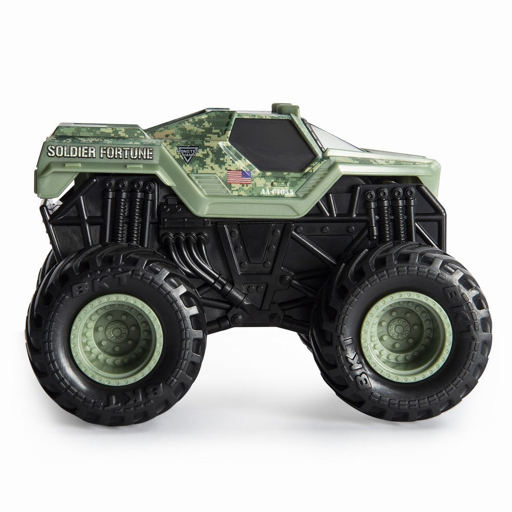 Monster jam macheta soldier of fortune seria roar scara 1 la 43