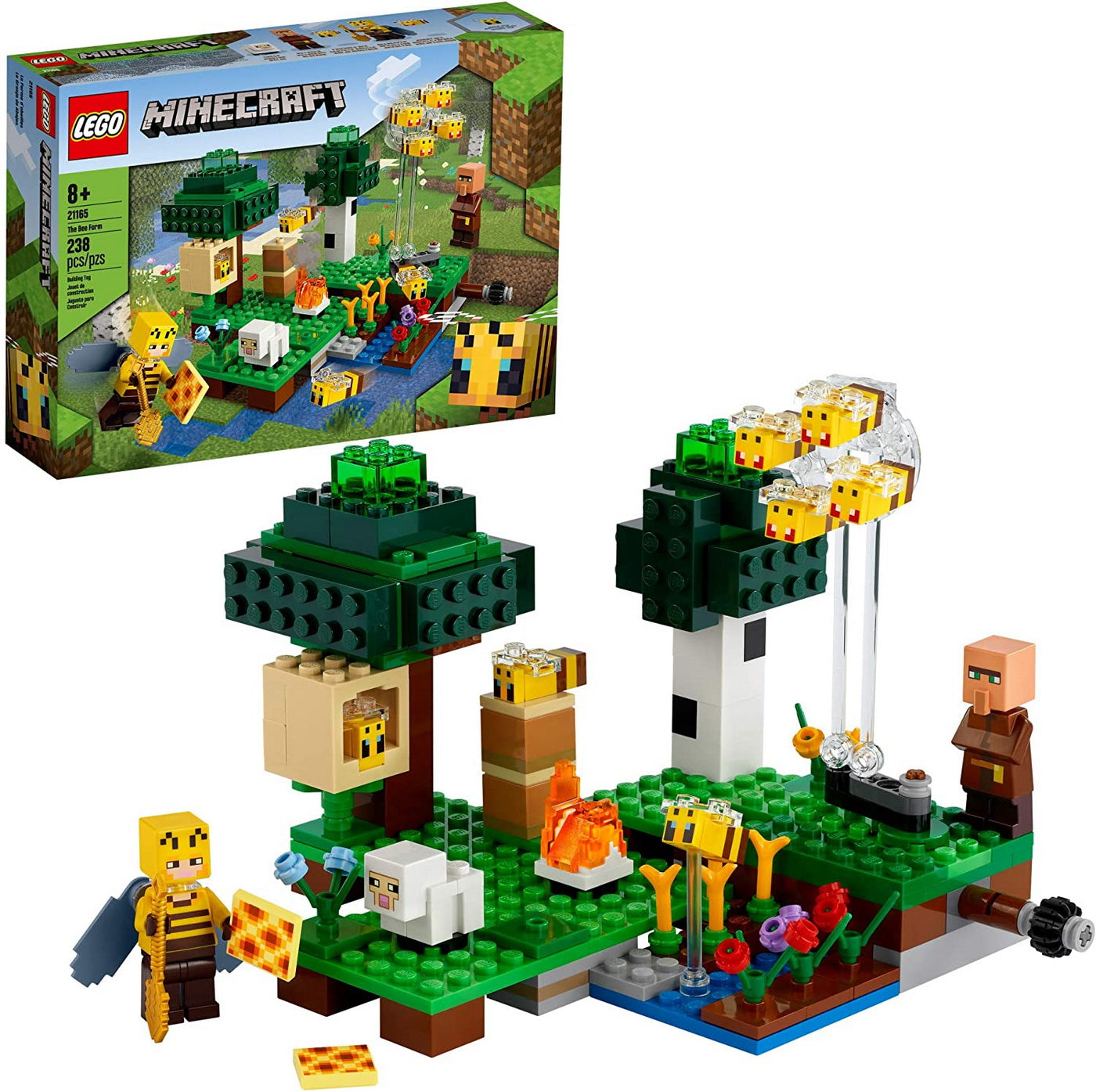 Lego minecraft ferma albinelor 21165