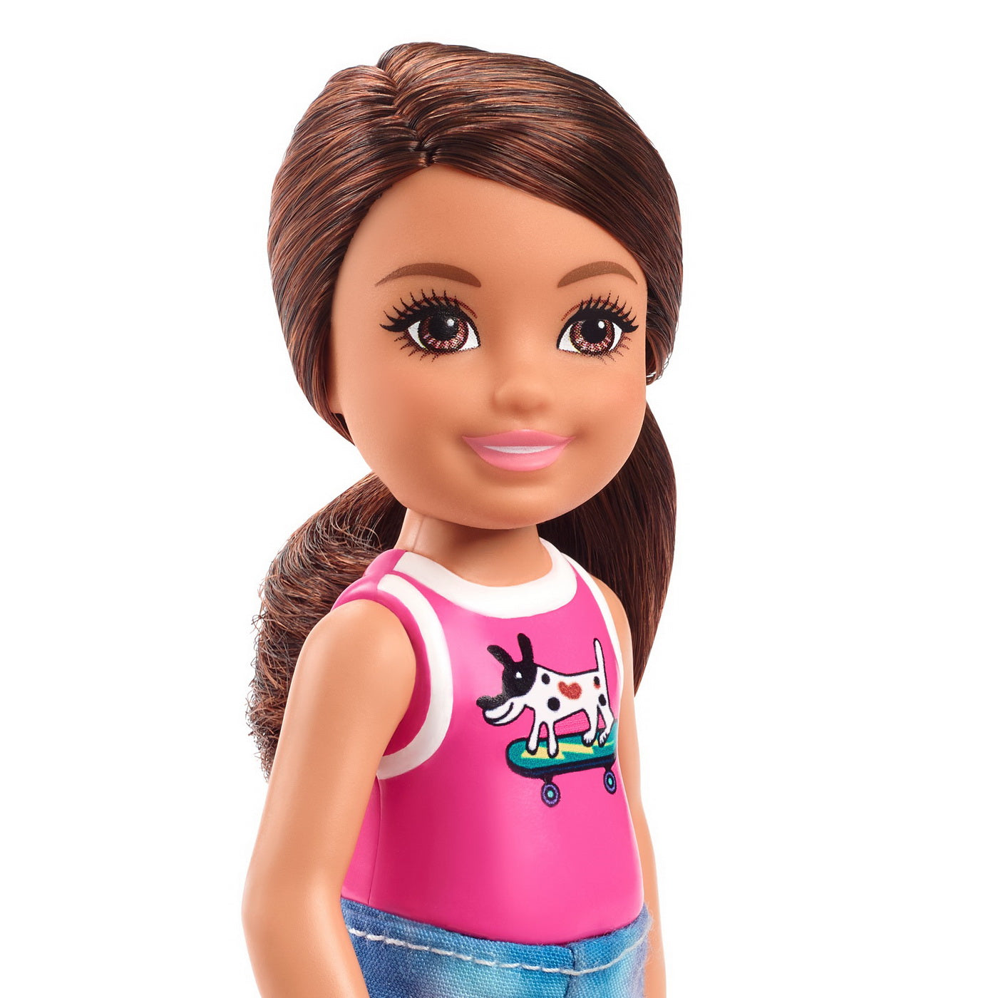 Barbie papusa chelsea satena cu codita