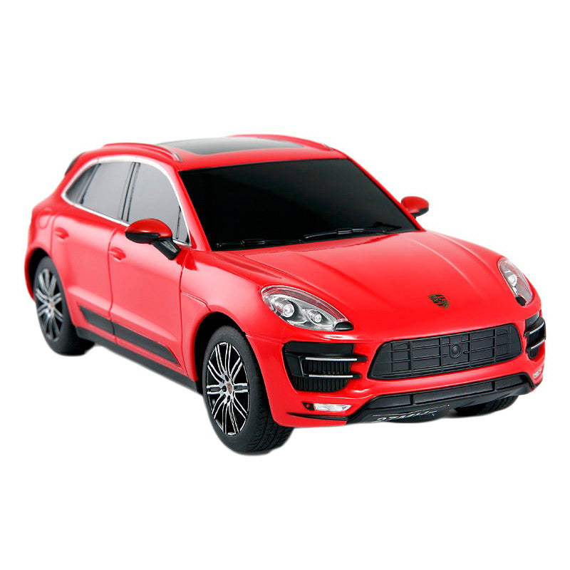 Masina cu telecomanda porsche macan turbo rosie scara 1 la 14