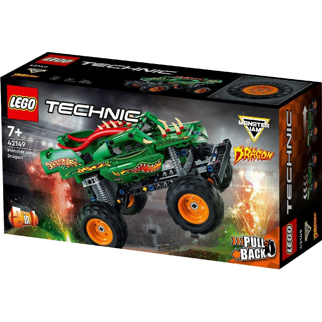 Lego technic monster jam dragon 42149