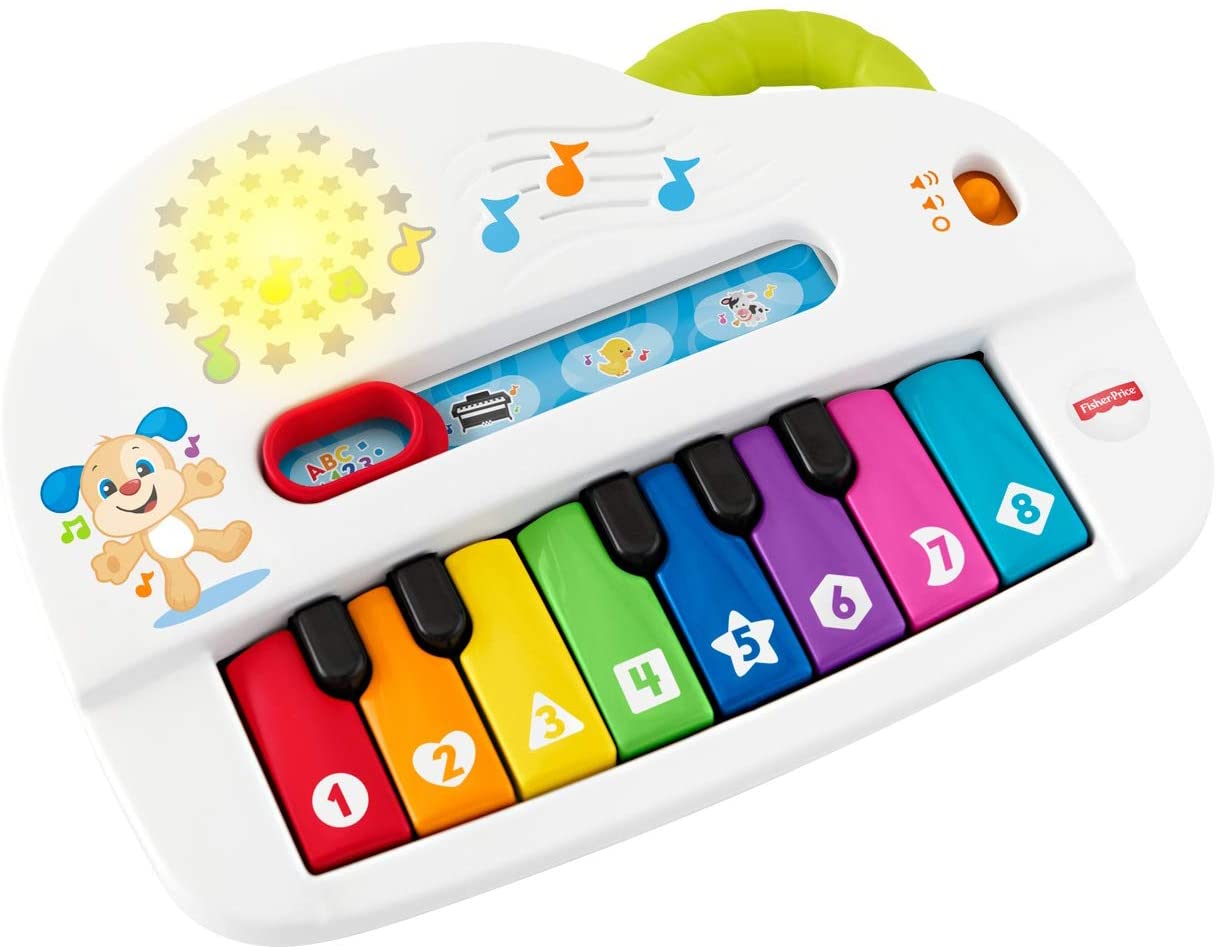 Fisher price pianul interactiv in limba romana