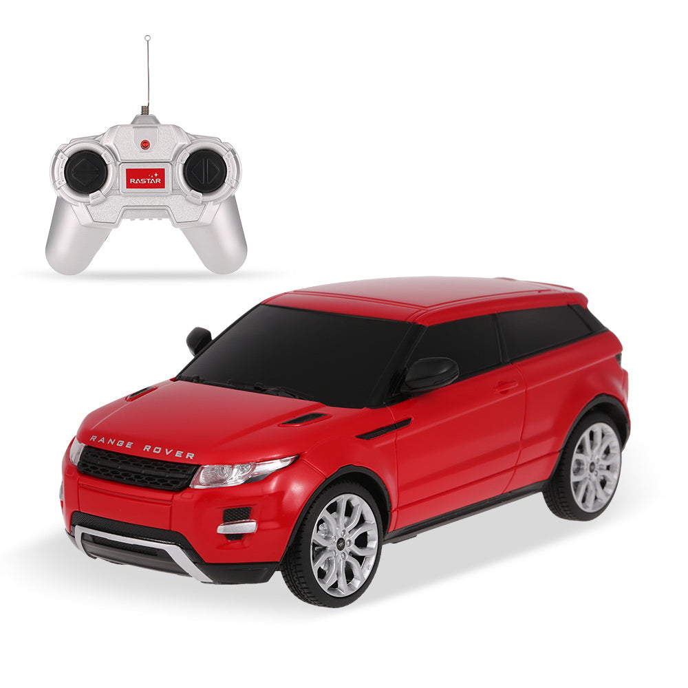 Masina cu telecomanda range rover evoque rosu scara 1 la 24