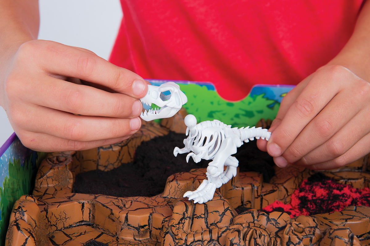 Set kinetic sand dino santierul arheologic