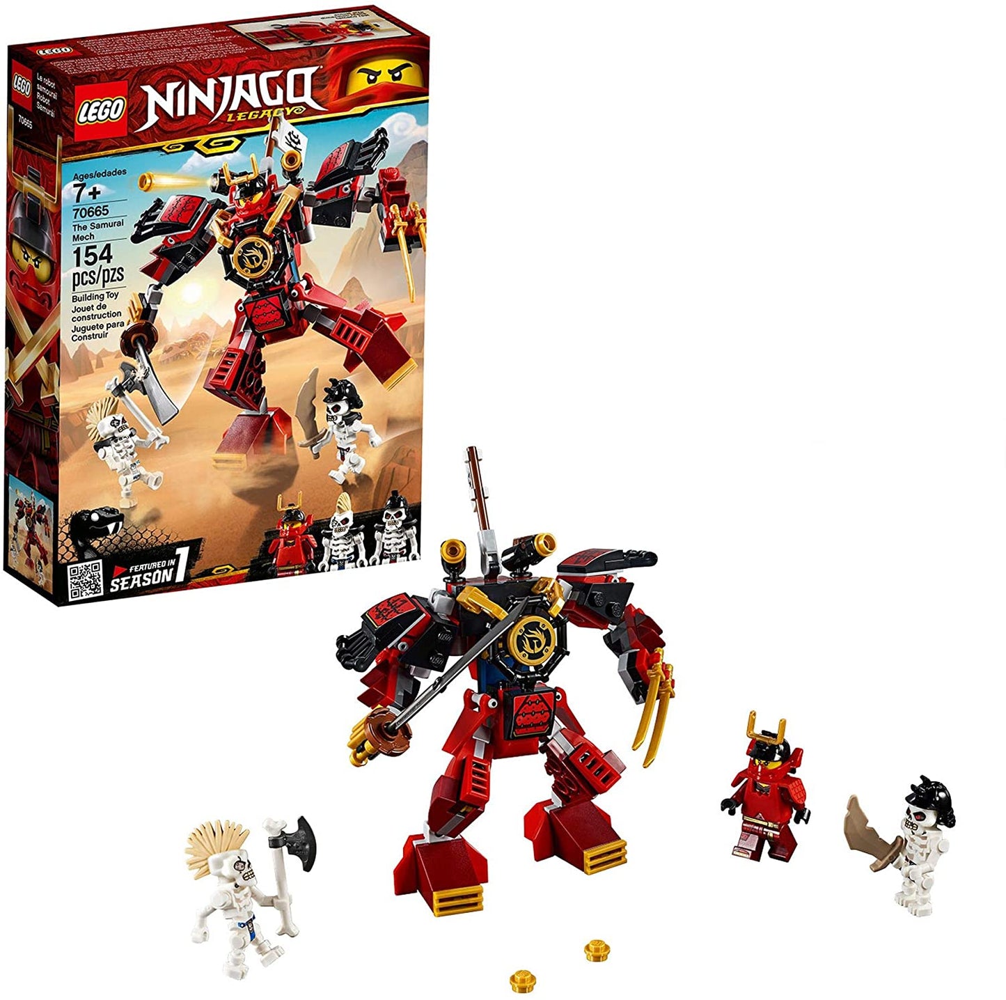 Lego samurai mech