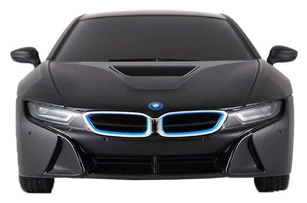 Masina cu telecomanda bmw i8 negru cu scara 1 la 18