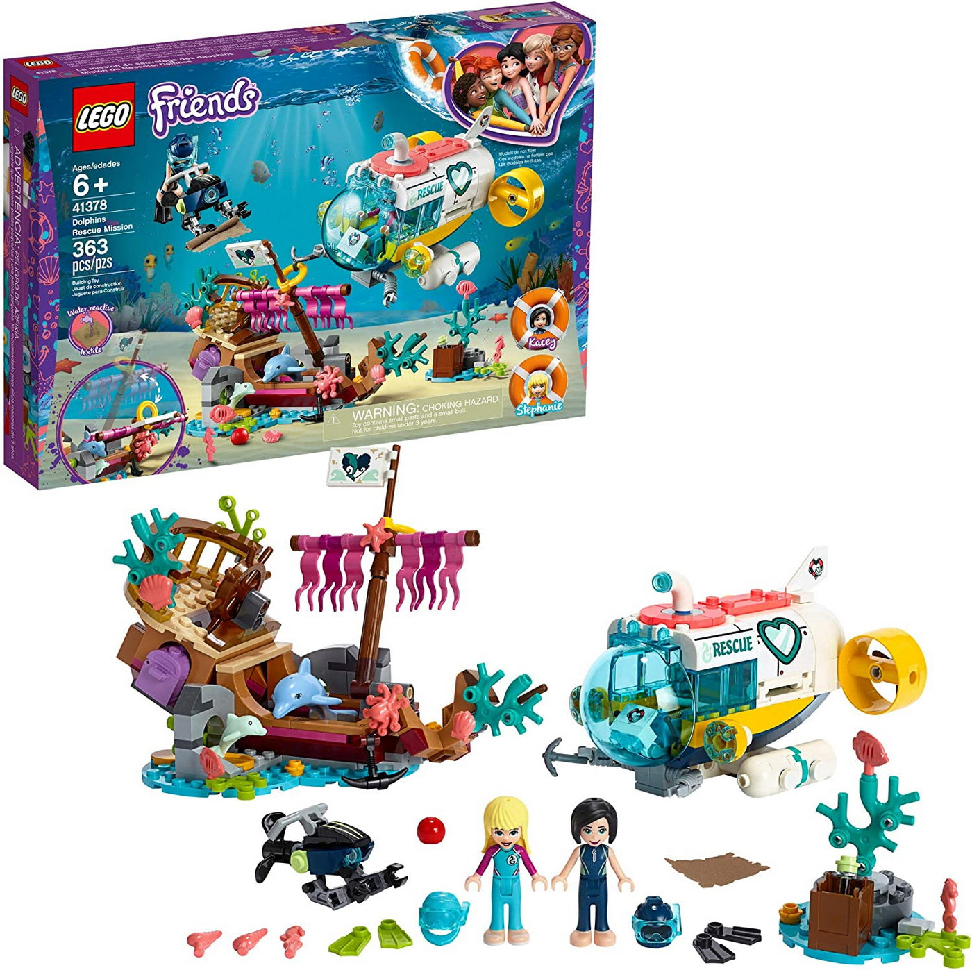 Lego friends misiunea de salvare a delfinilor 41378