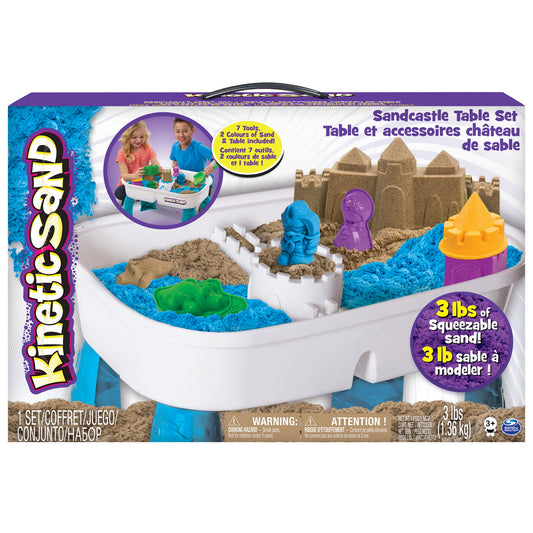 Kinetic sand set masa de activitati si nisip