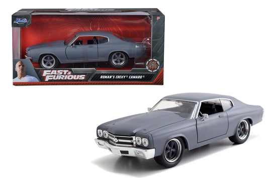 Masinuta metalica fast and furious roman's chevy camaro scara 1:24