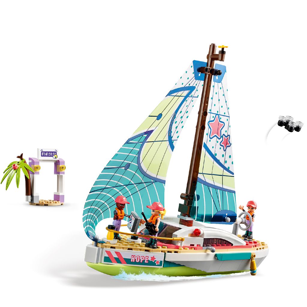 Lego friends aventura nautica a lui stephanie 41716