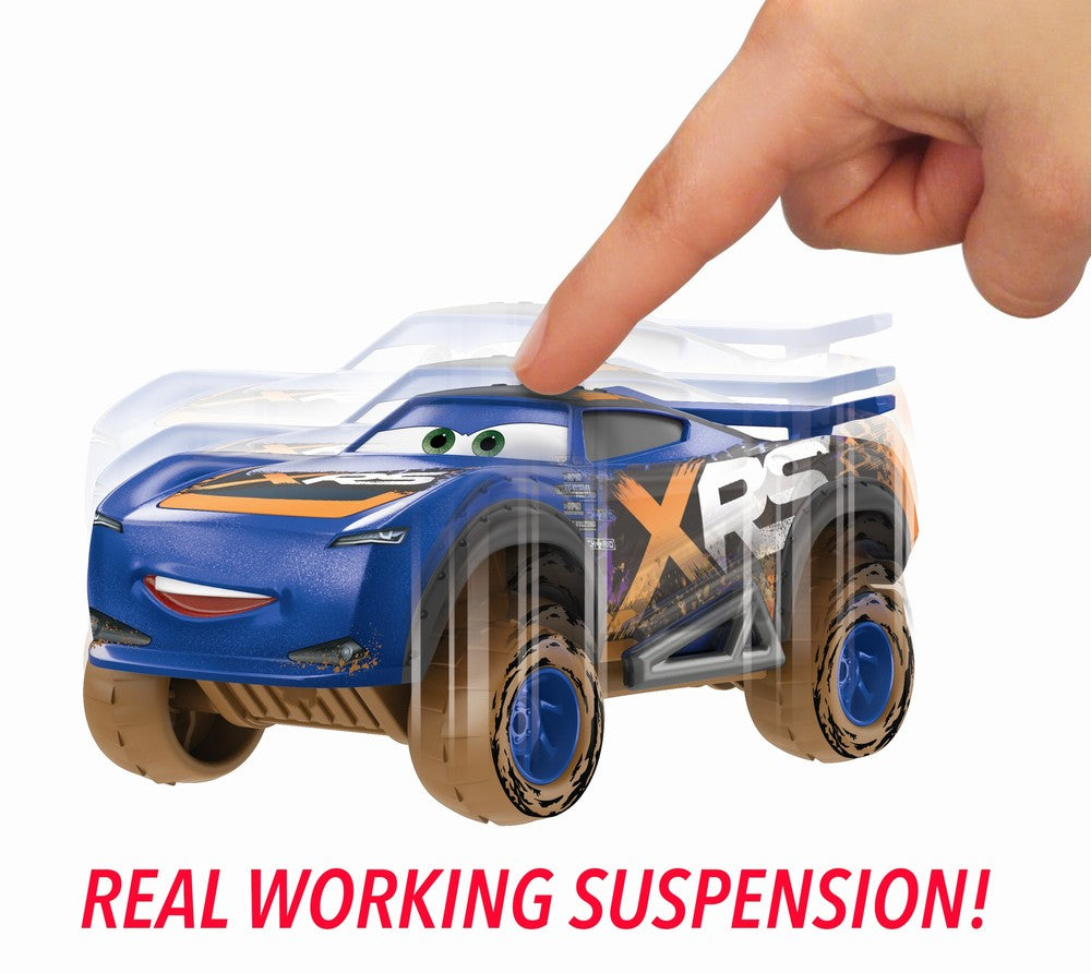 Cars xrs mud personaje principale barry depedal