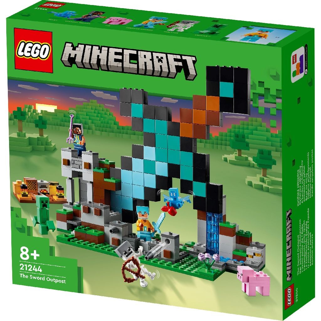 Lego minecraft avanpostul sabiei 21244