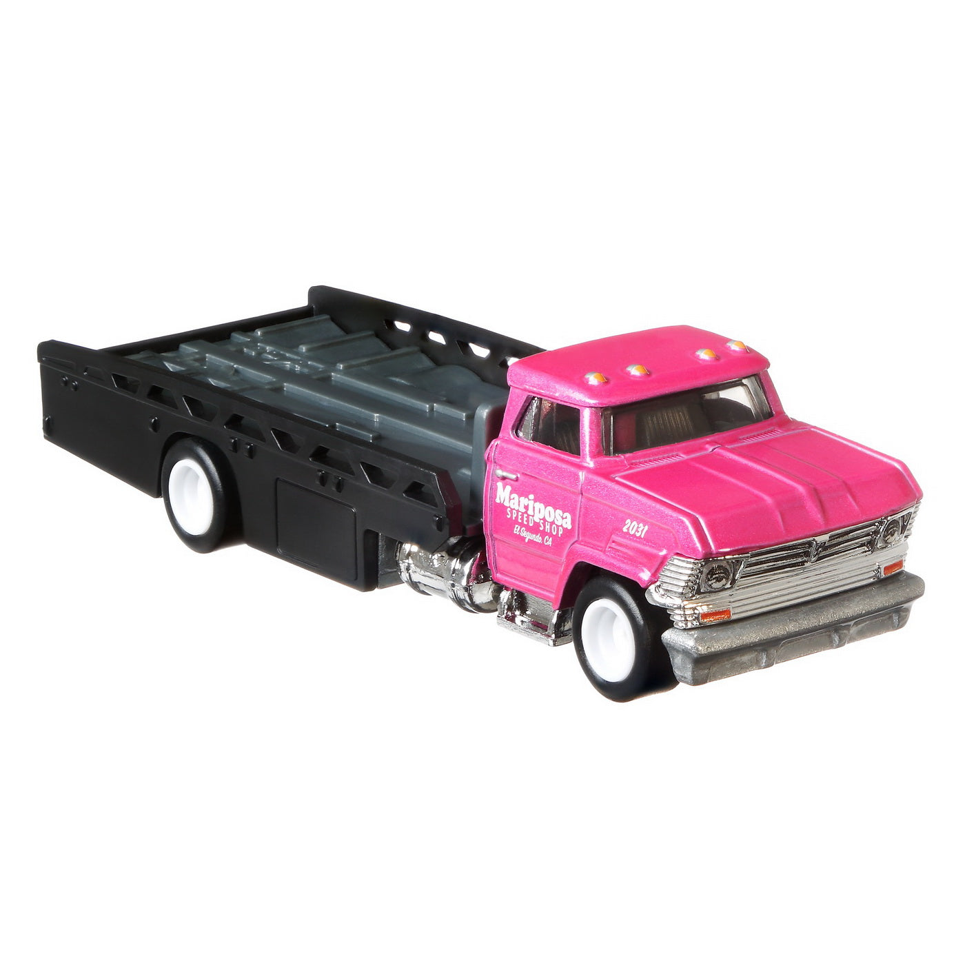 Hot wheels transportator horizon hauler  cu masinuta dodge dart 68' scara 1:64