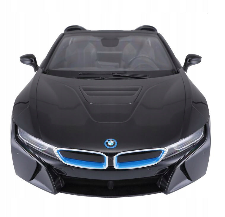 Masina cu telecomanda bmw i8 negru scara 1 la 12