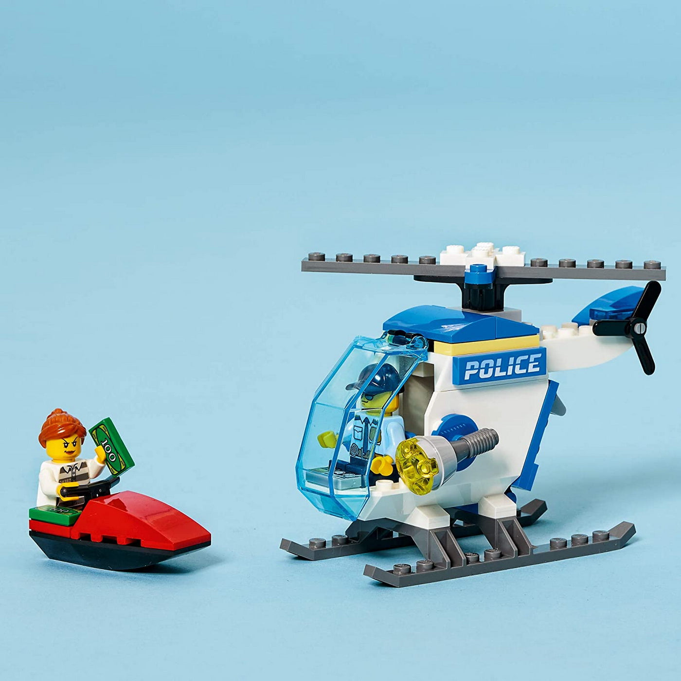 Lego city  elicopterul politie 60275