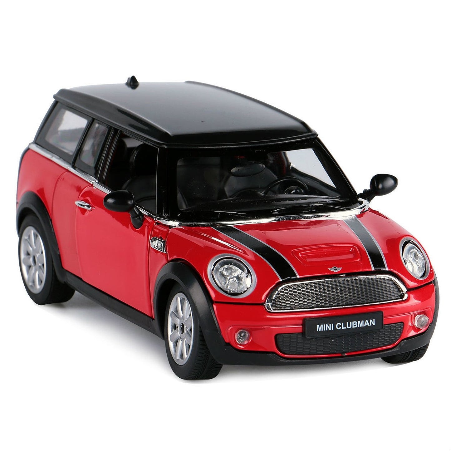 Masinuta metalica mini cooper clubman rosu scara 1 la 24