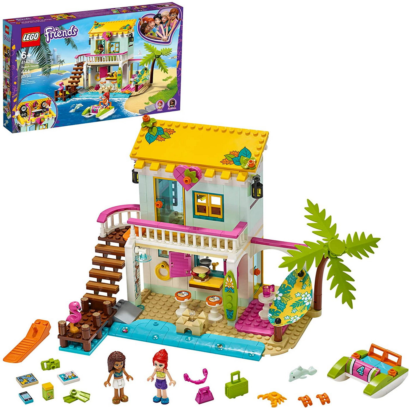 Lego friends casa de pe plaja 41428