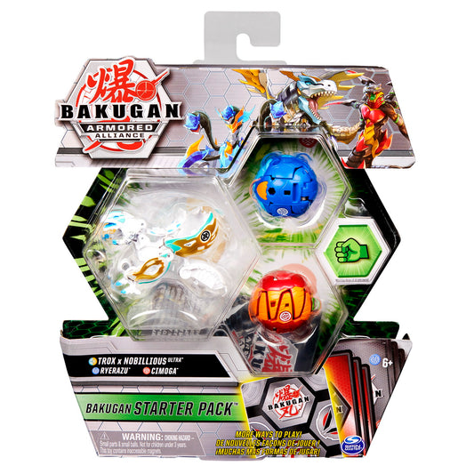 Bakugan s2 pachet de start ryerazu cimoga si trox nobillious ultra