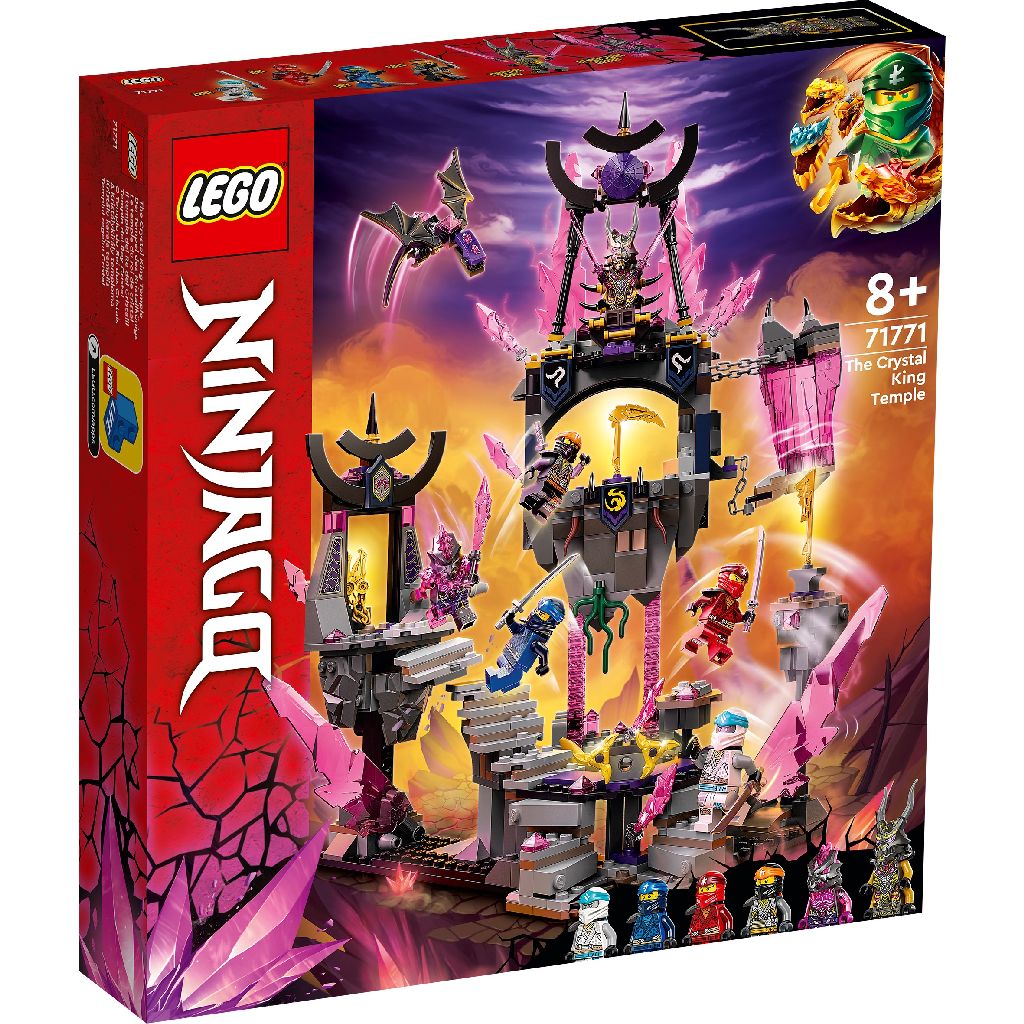 Lego ninjago templul regelui cristal 71771